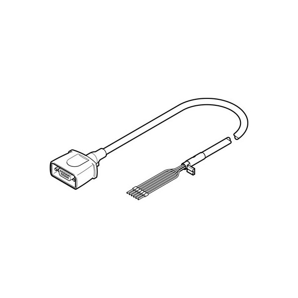 Motor Cable NEBM-S1G9-E-1.5-Q5-LE6